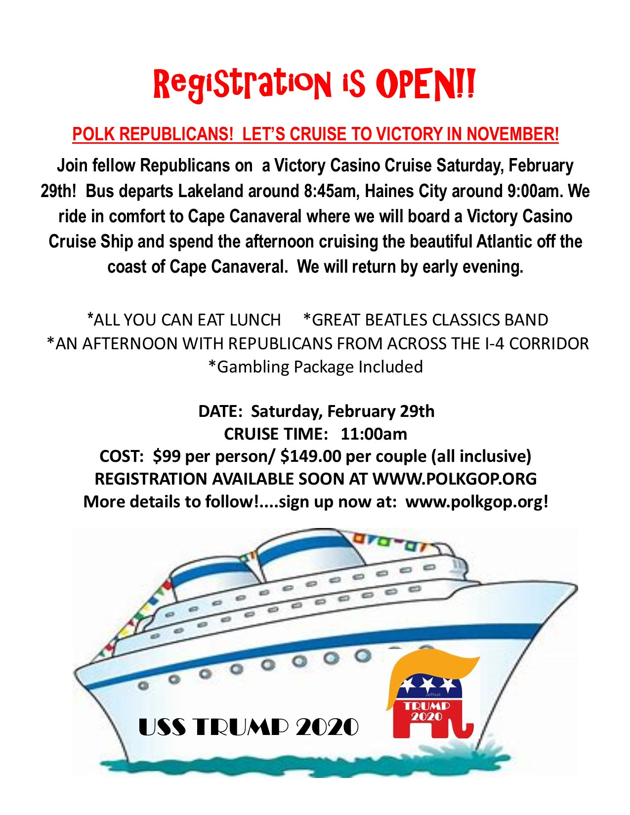 Polk Republicans Cruise