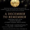 Flyer: December to Remember 2021